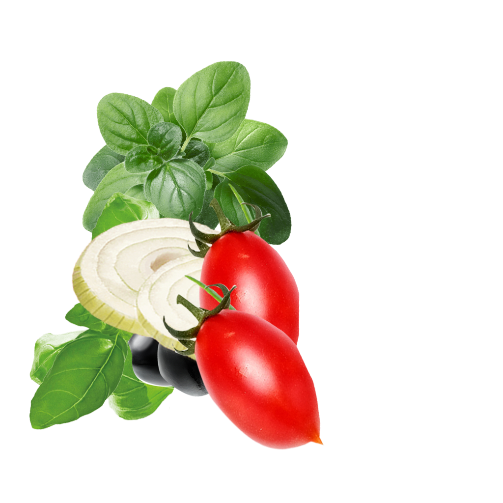 Tomato Herbs With Olive Content Hu